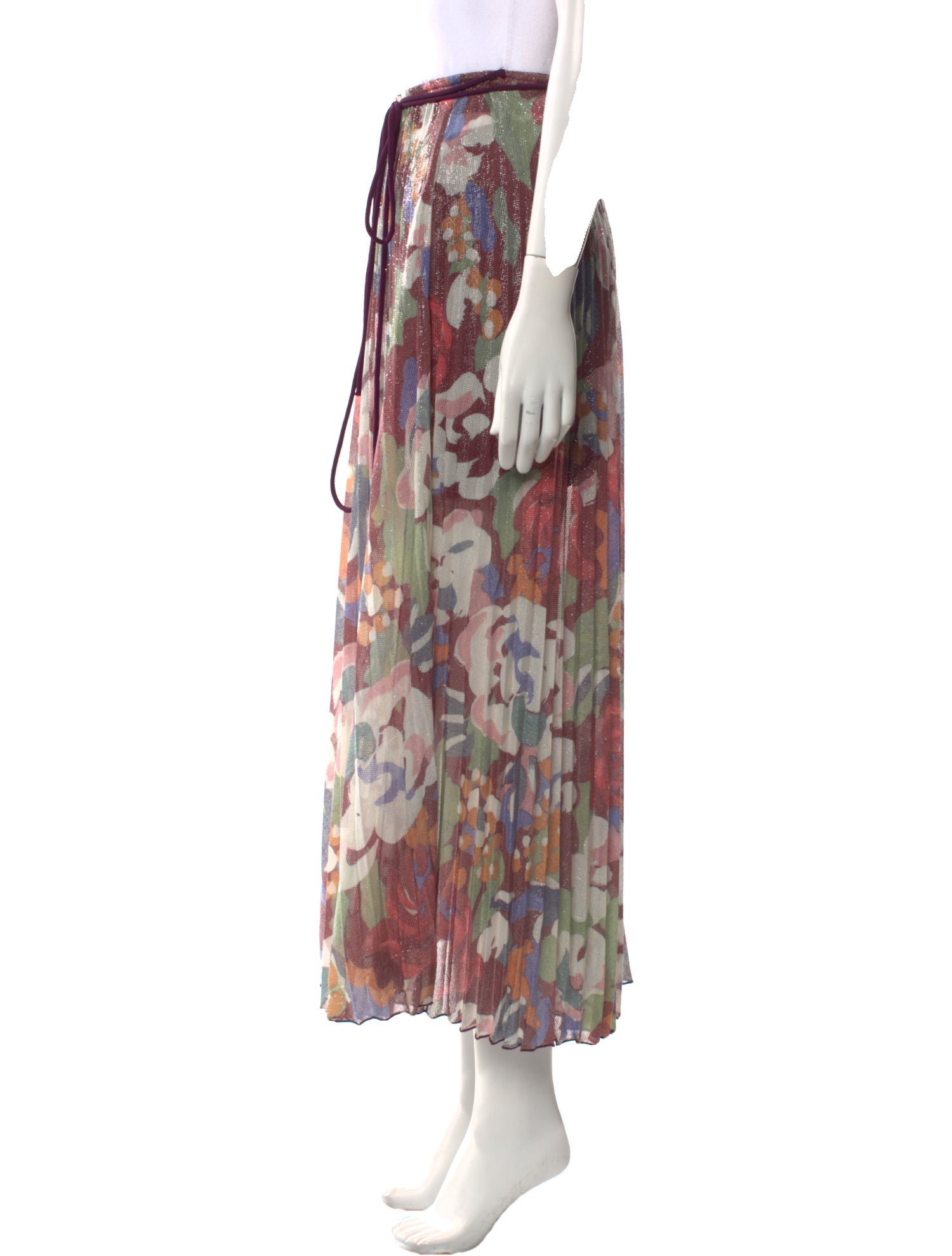 M Missoni Printed Midi Length Skirt