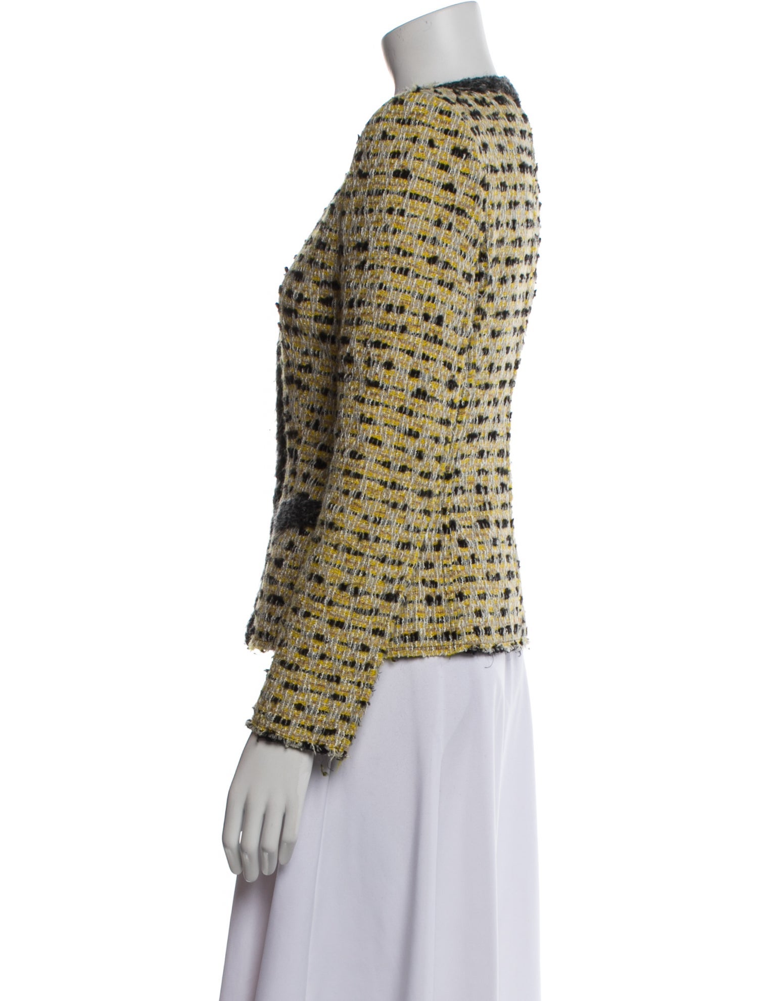 M Missoni Tweed Pattern Evening Jacket