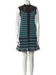 M Missoni Striped Mini Dress