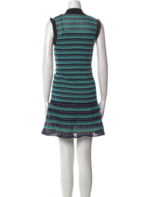 M Missoni Striped Mini Dress