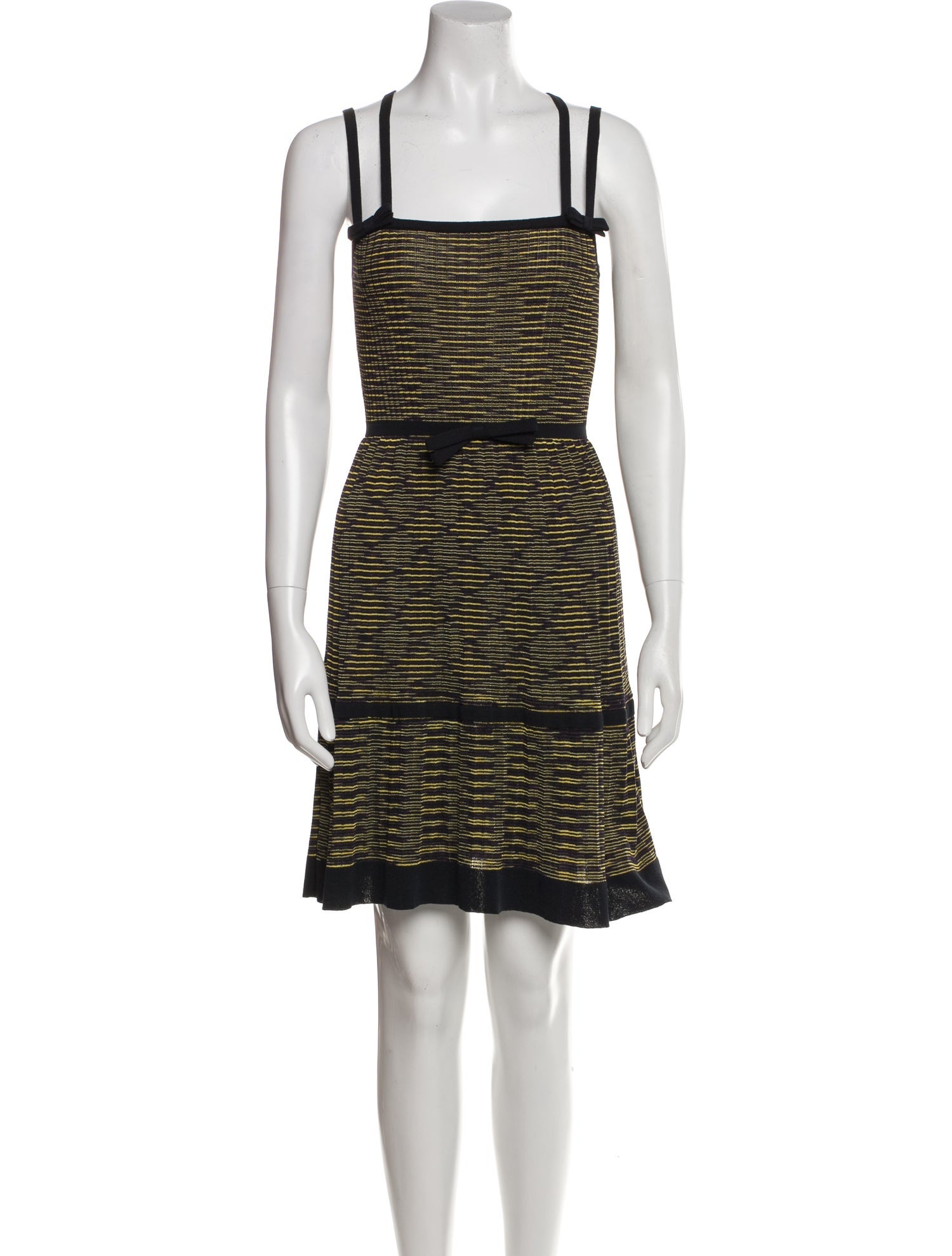 M Missoni Striped Mini Dress