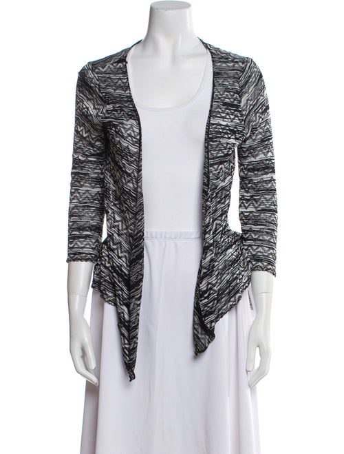 M Missoni Patterned V-Neck Sweater