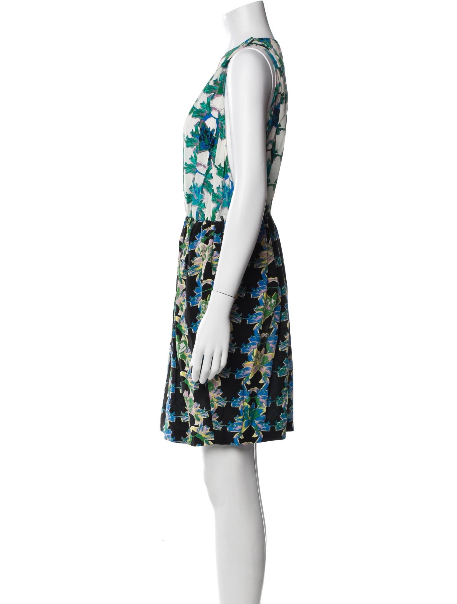 M Missoni Silk Mini Dress