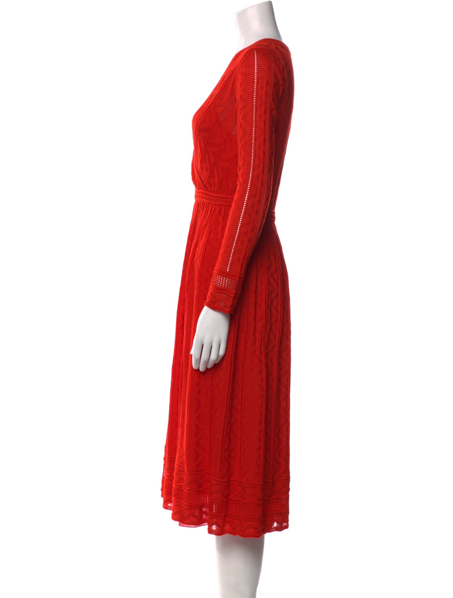 M Missoni Virgin Wool Knee-Length Dress w/ Tags