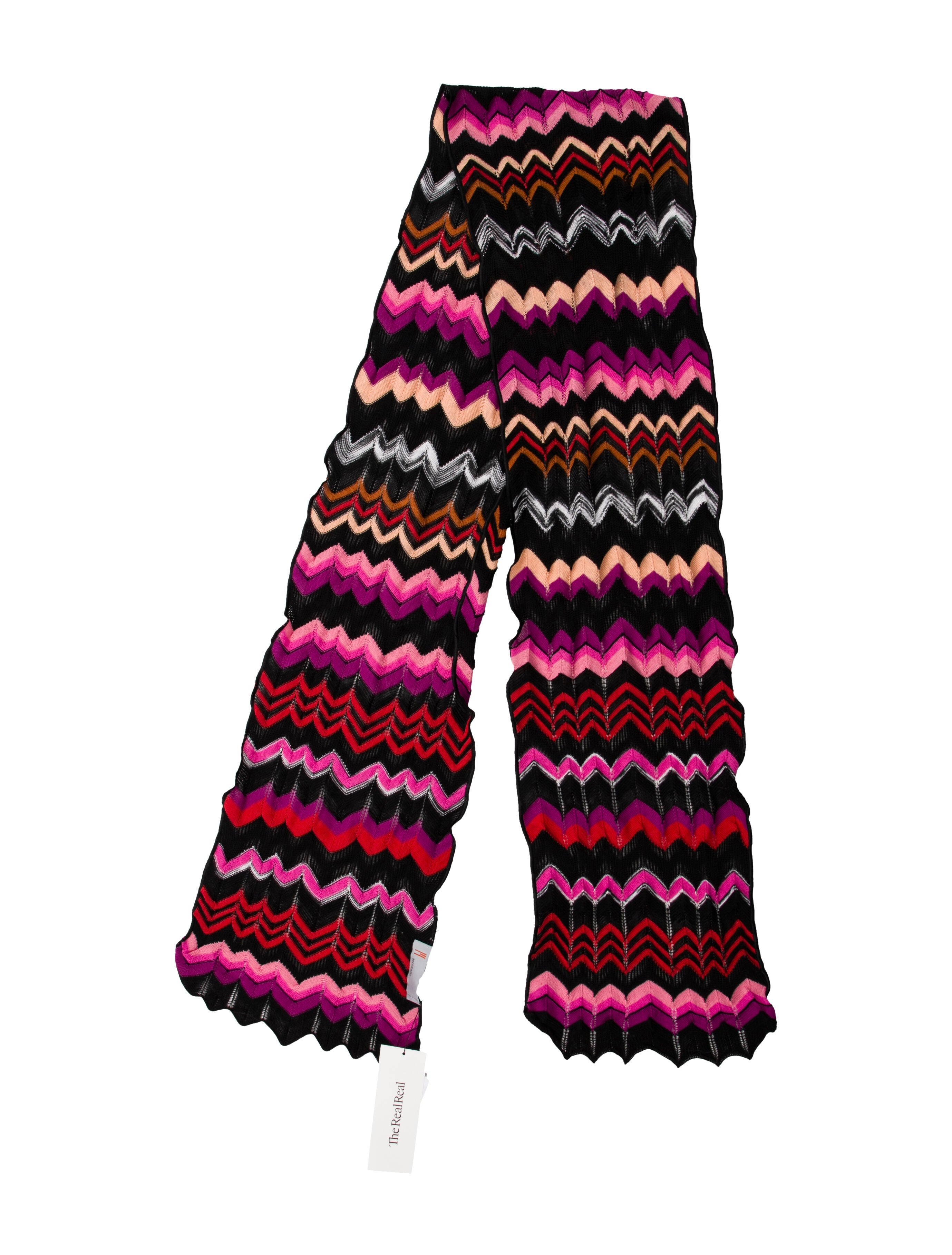 M Missoni Wool Striped Scarf