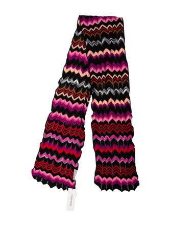 M Missoni Wool Striped Scarf