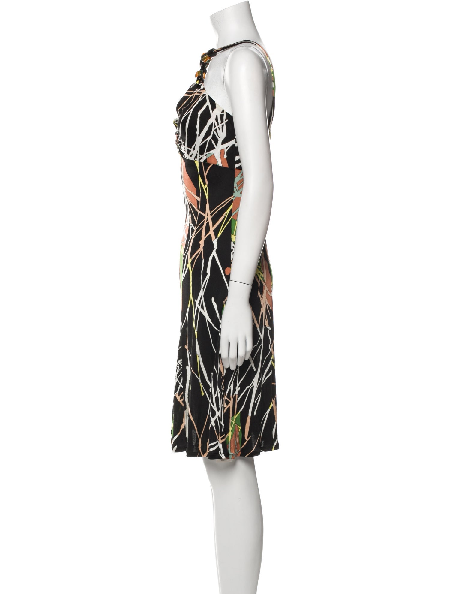 M Missoni Printed Knee-Length Dress