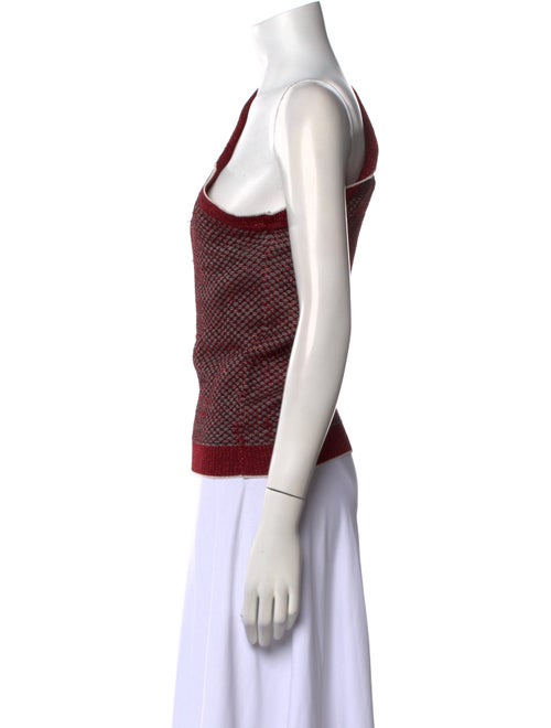 M Missoni One-Shoulder Short Sleeve Crop Top