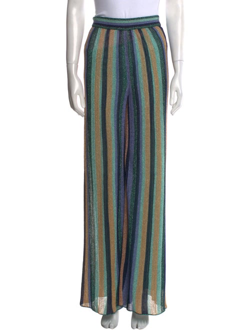 M Missoni Striped Wide Leg Pants