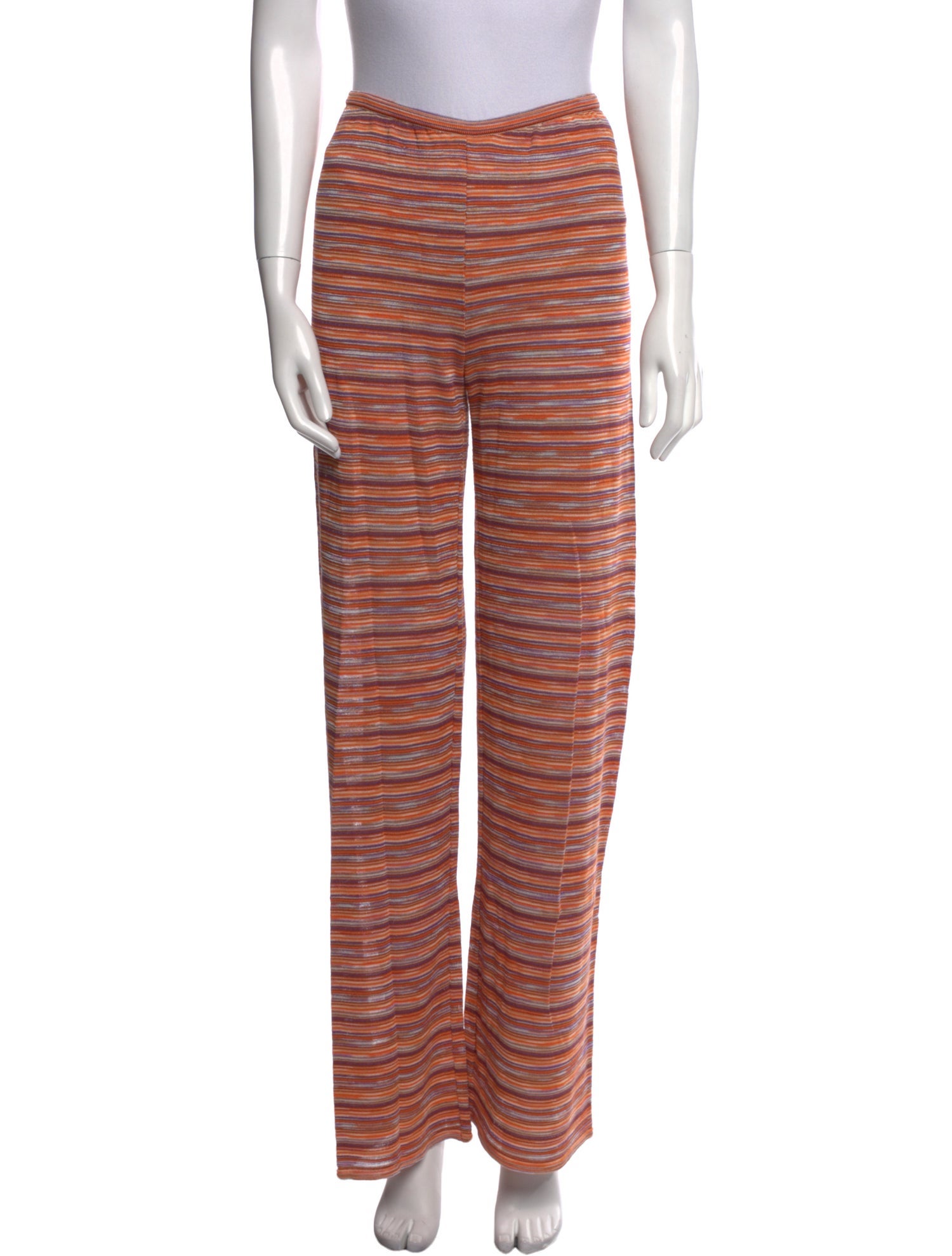 M Missoni Striped Wide Leg Pants