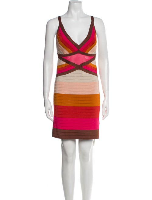 M Missoni Striped Mini Dress
