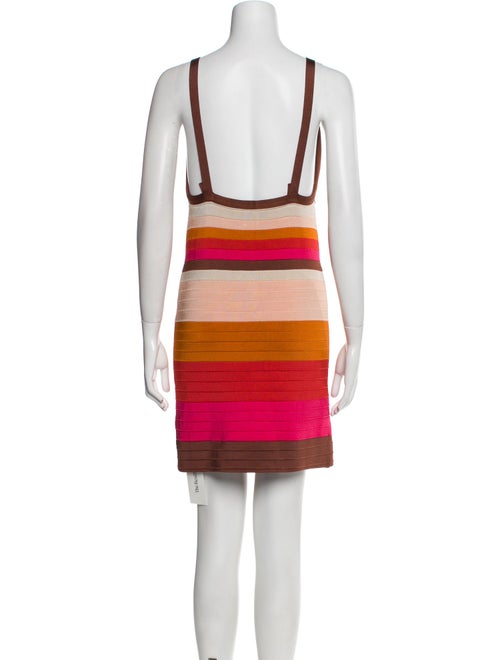 M Missoni Striped Mini Dress