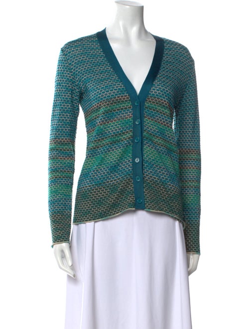 M Missoni Merino Wool Striped Sweater