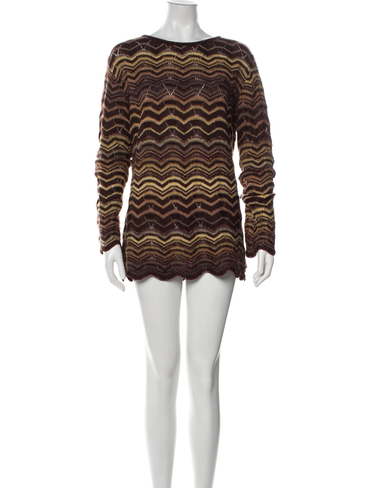 M Missoni Wool Mini Dress