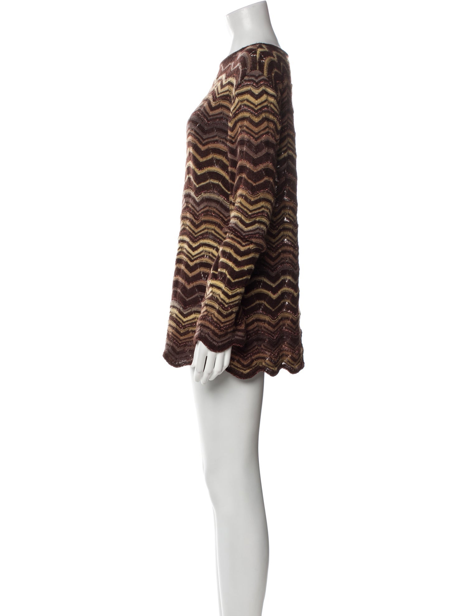 M Missoni Wool Mini Dress