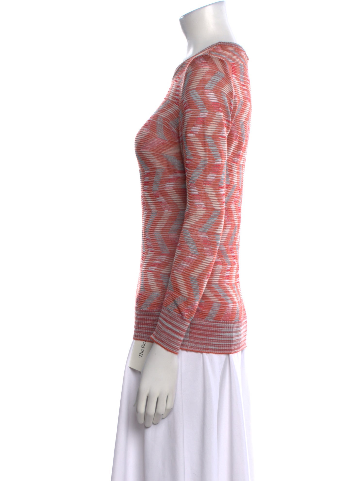 M Missoni Cashmere Striped Sweatshirt