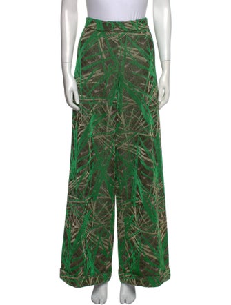 M Missoni Printed Wide Leg Pants