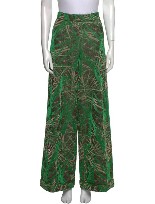 M Missoni Printed Wide Leg Pants