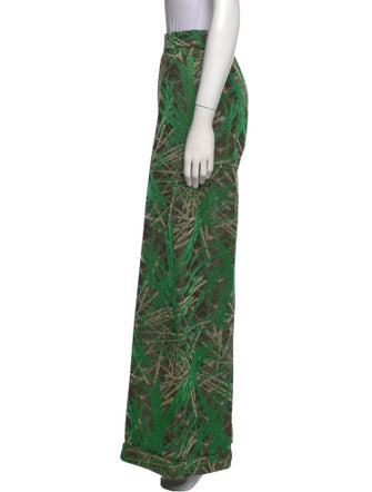 M Missoni Printed Wide Leg Pants