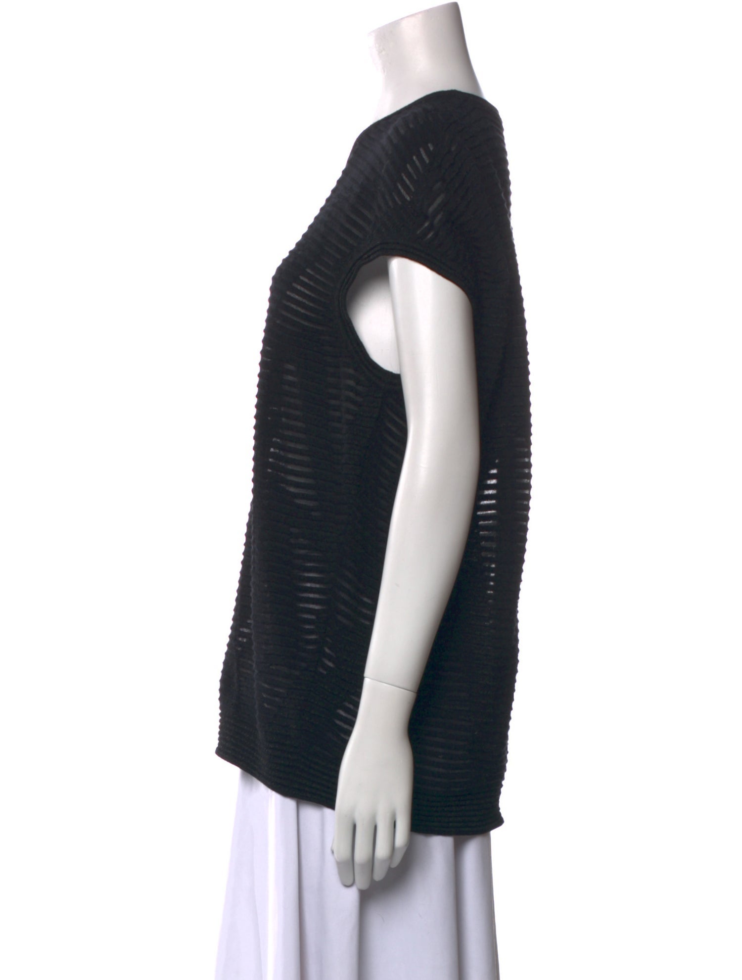 M Missoni Striped Crew Neck T-Shirt