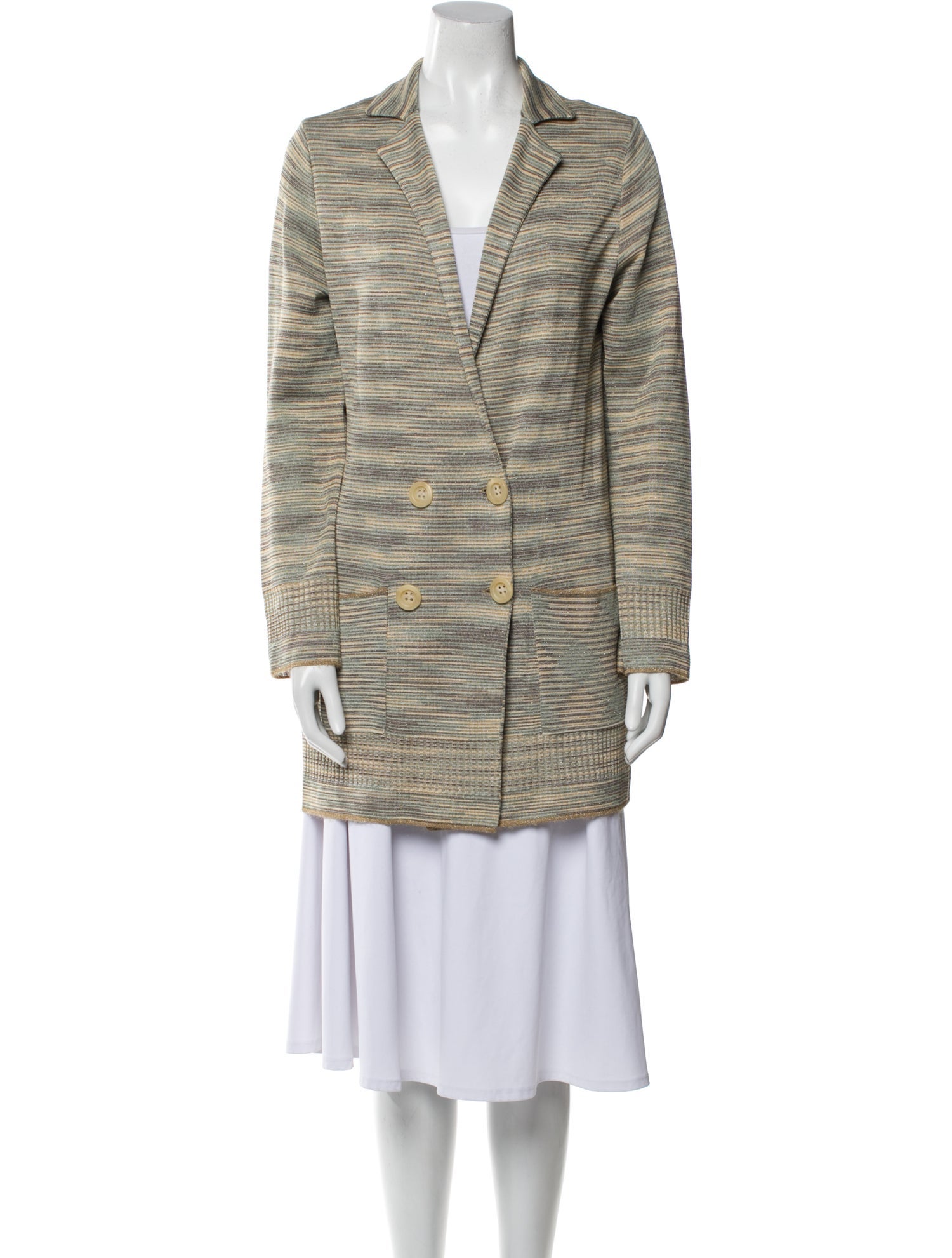 M Missoni Striped Blazer