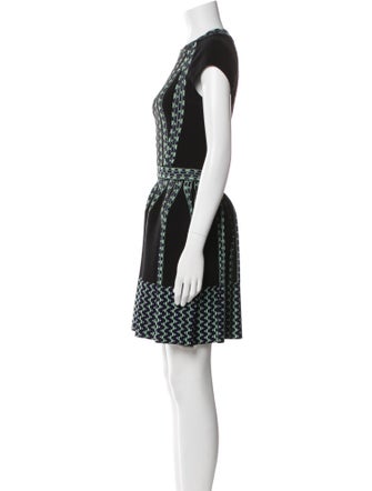 M Missoni Printed Mini Dress