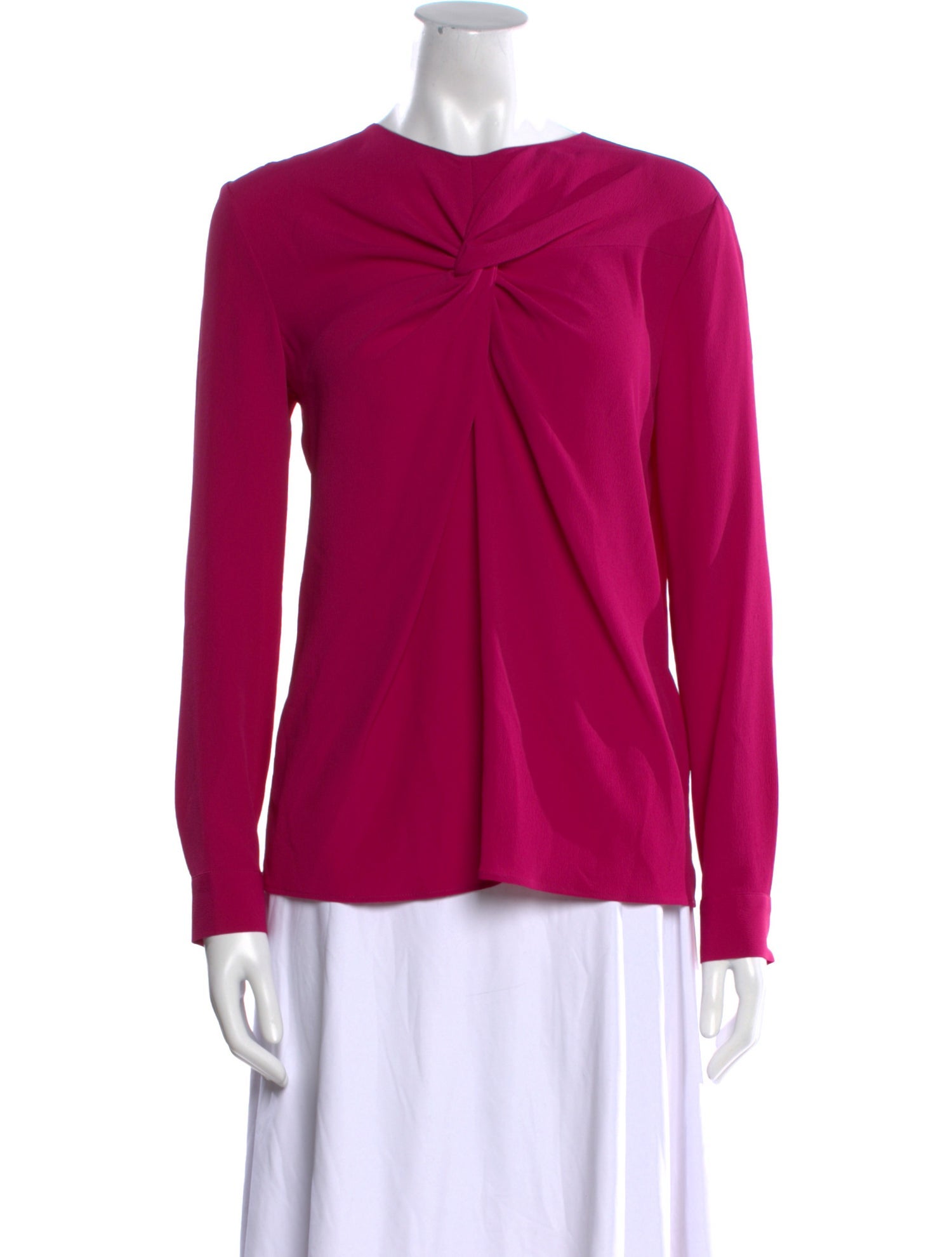 M Missoni Silk Scoop Neck Top