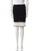 M Missoni Colorblock Pattern Knee-Length Skirt