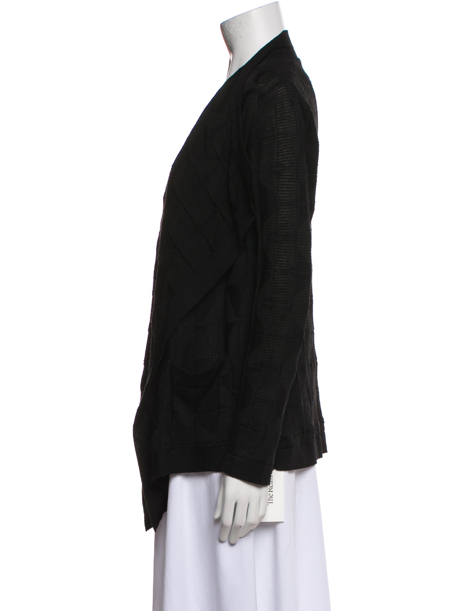 M Missoni Virgin Wool Open Front Sweater