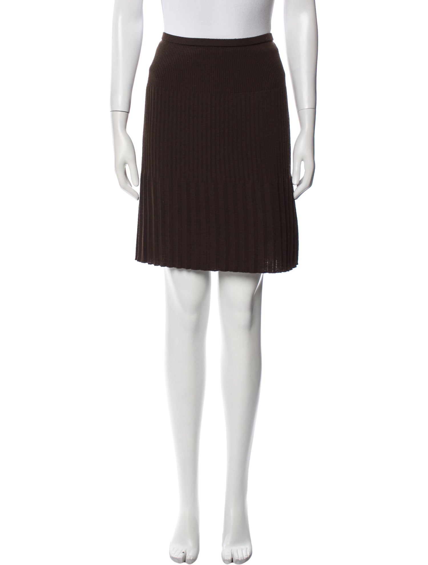 M Missoni Merino Wool Knee-Length Skirt