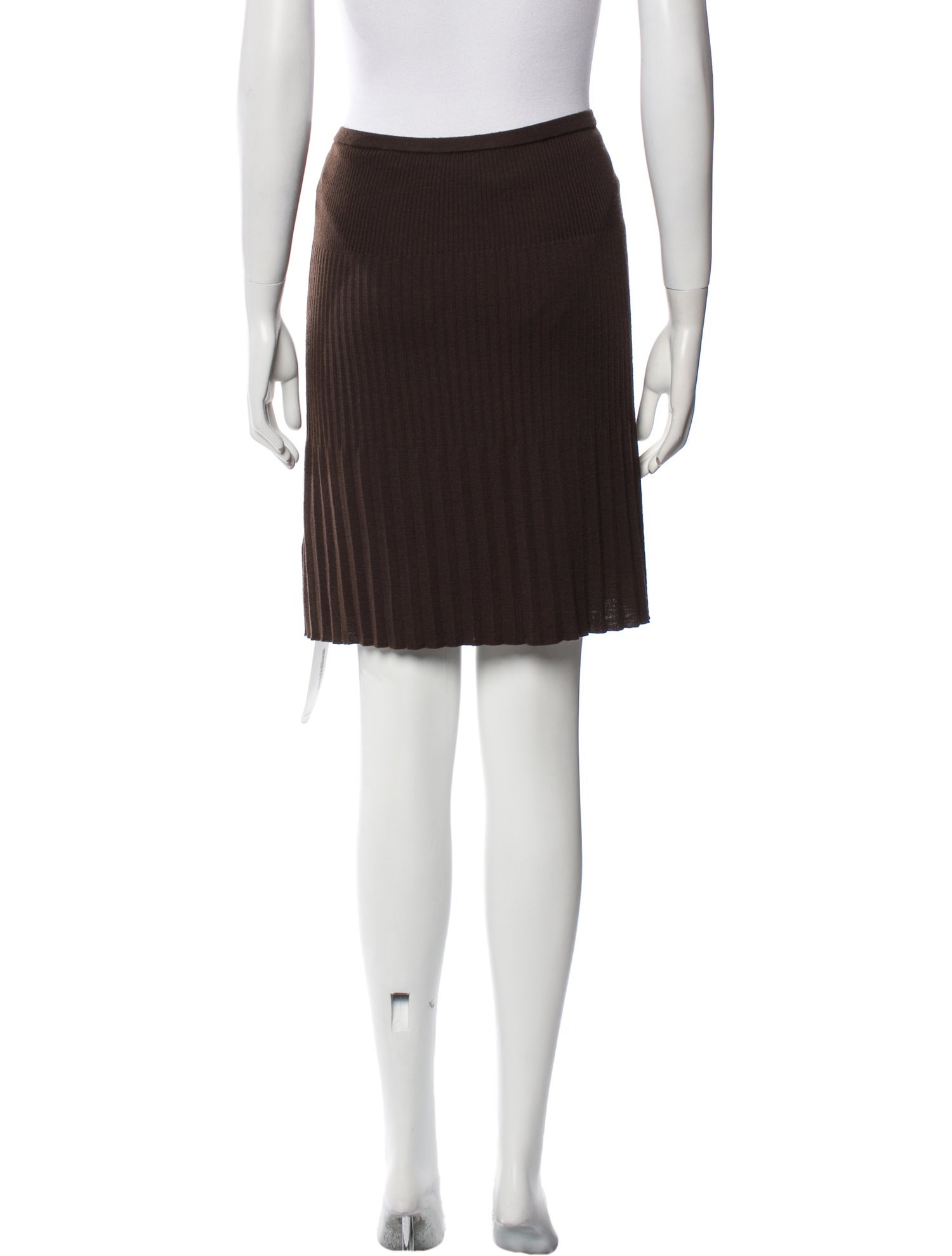 M Missoni Merino Wool Knee-Length Skirt