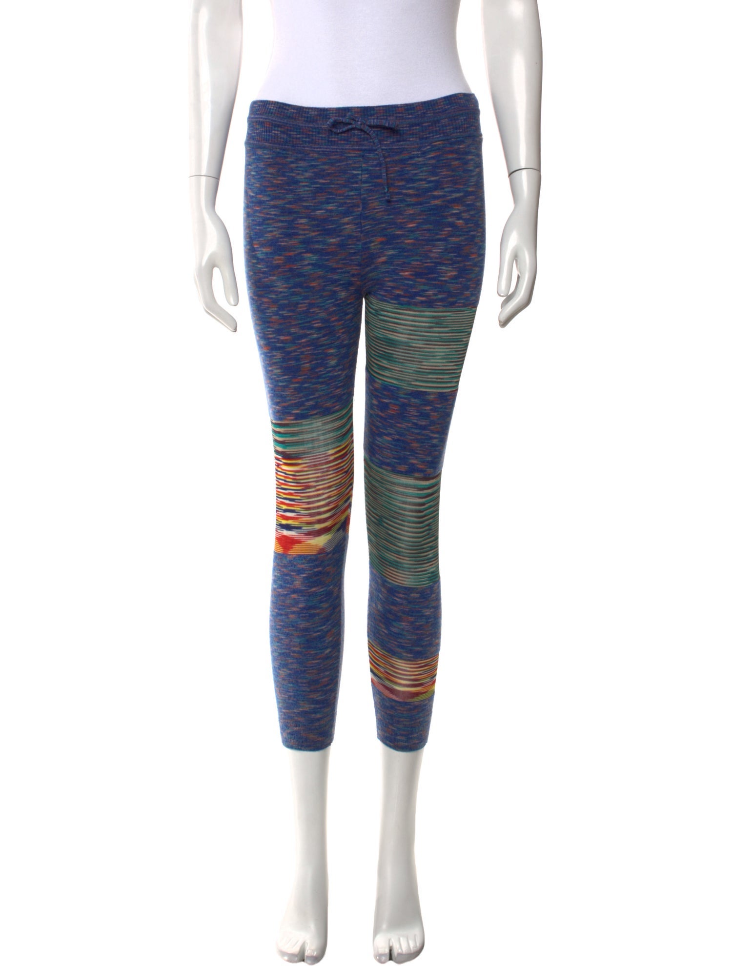 M Missoni Striped Skinny Leg Pants