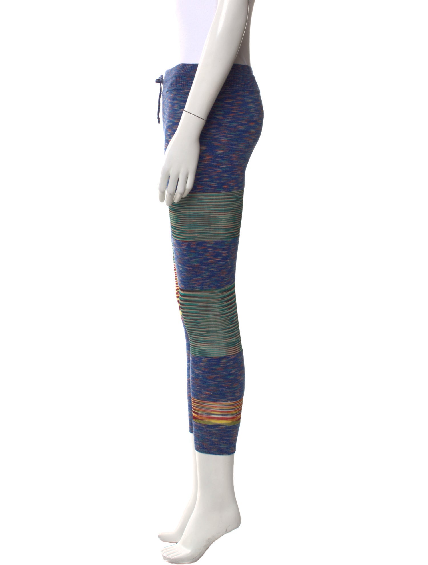 M Missoni Striped Skinny Leg Pants