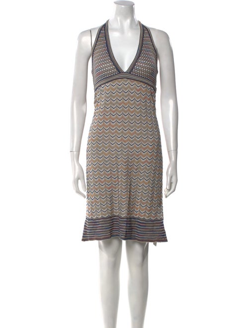 M Missoni Nylon Knee-Length Dress