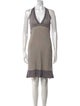 M Missoni Nylon Knee-Length Dress