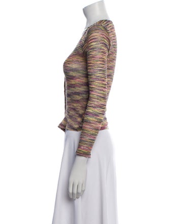 M Missoni Printed V-Neck Top