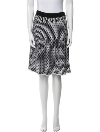 M Missoni Printed Knee-Length Skirt
