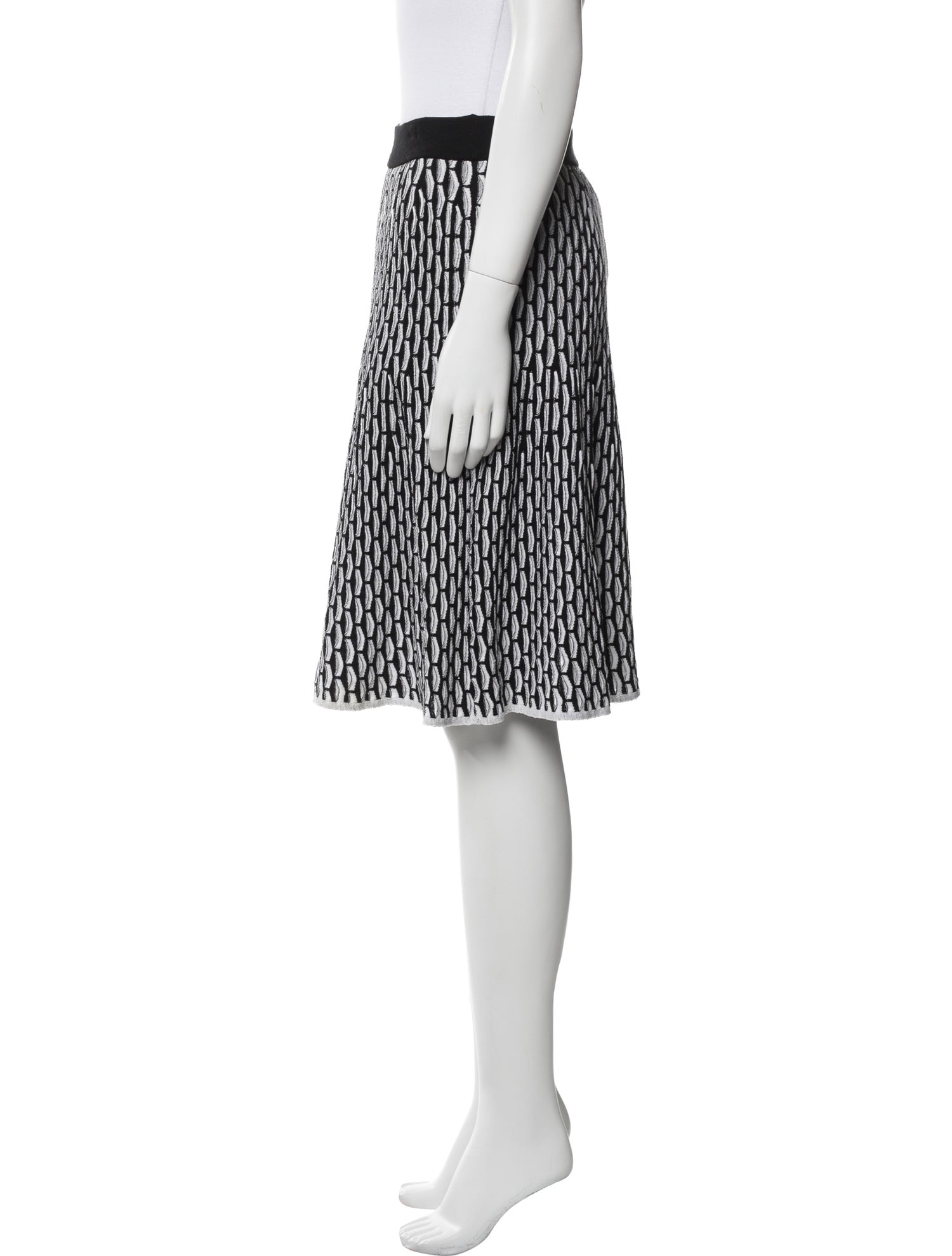 M Missoni Printed Knee-Length Skirt