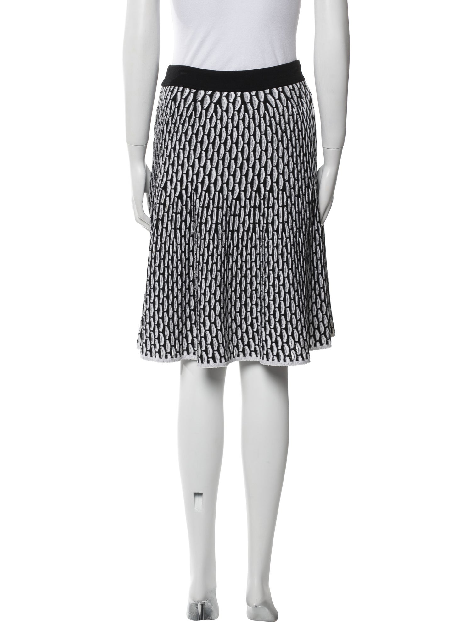 M Missoni Printed Knee-Length Skirt