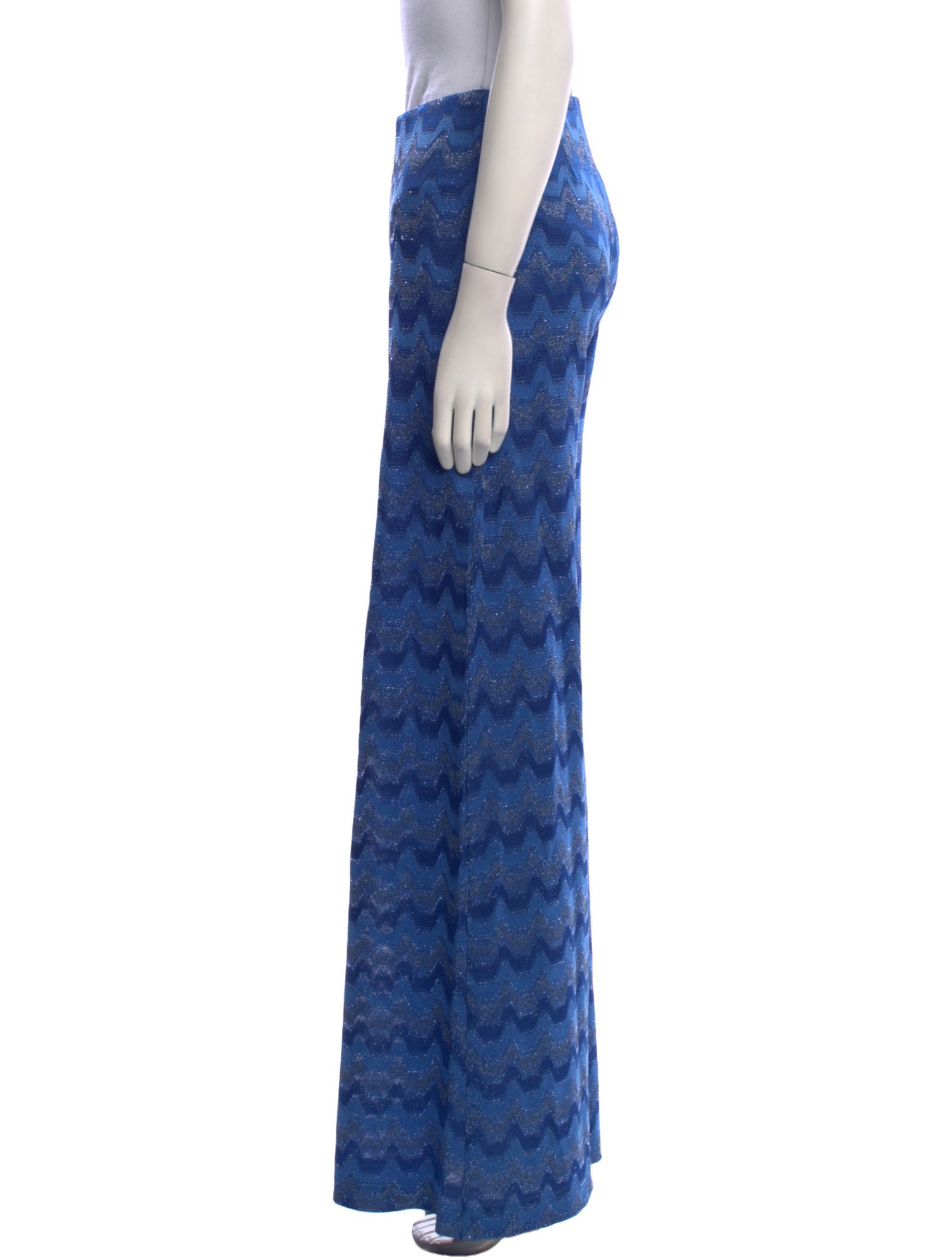 M Missoni Tie-Dye Print Wide Leg Pants