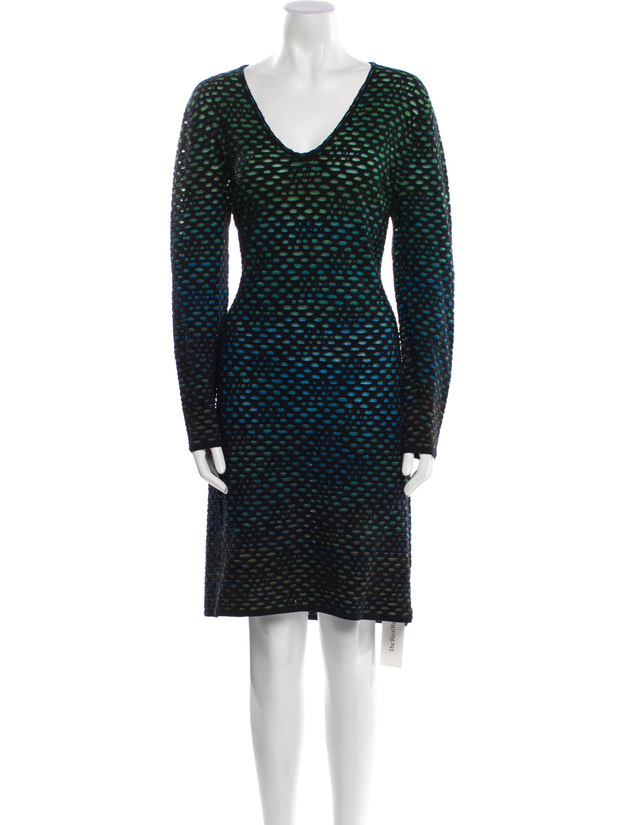 M Missoni Printed Mini Dress