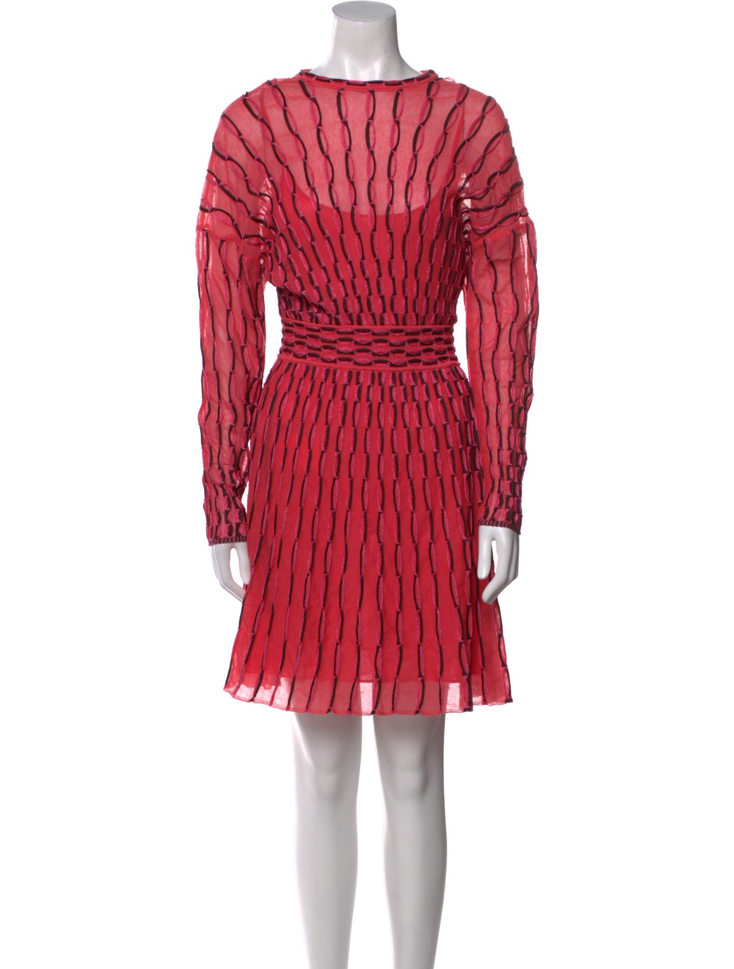 M Missoni Silk Mini Dress