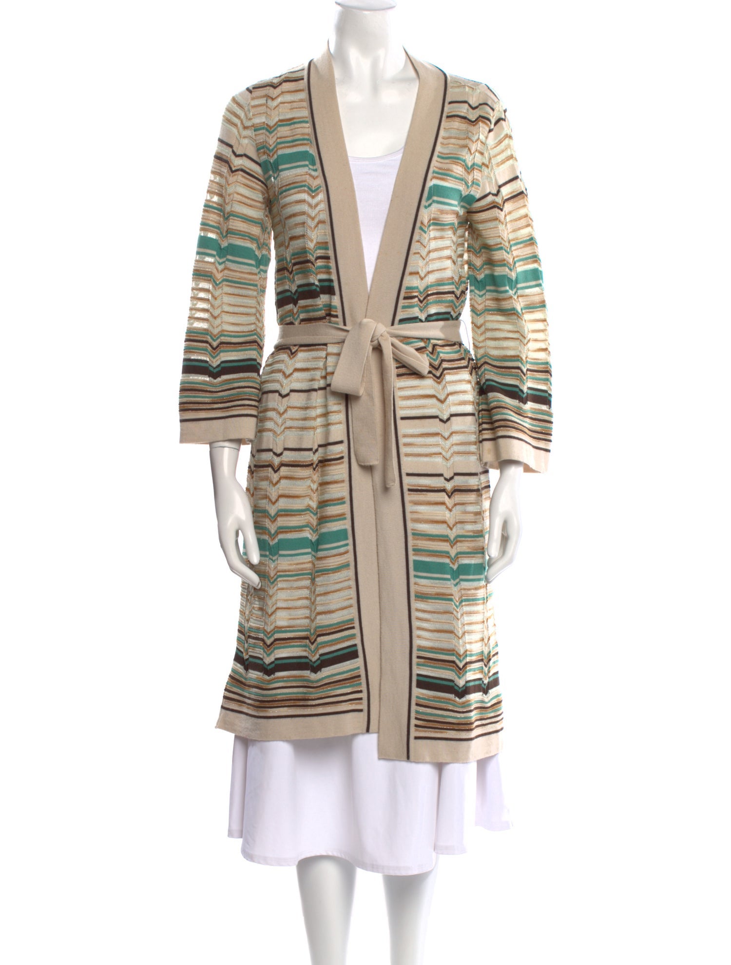 M Missoni Wool Striped Sweater