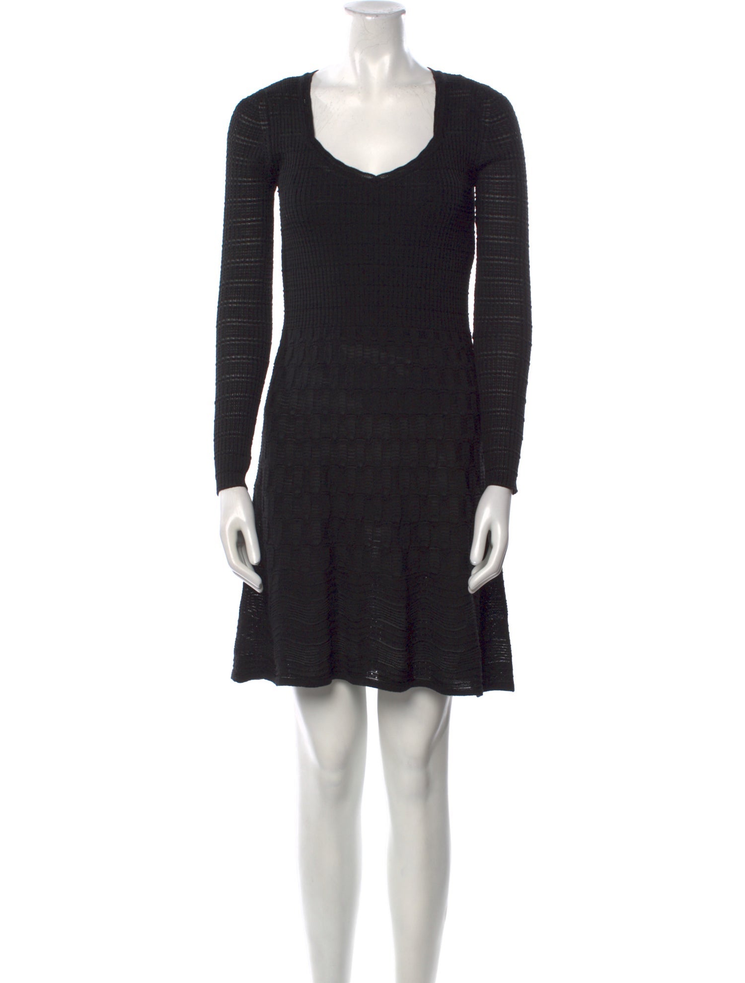 M Missoni Scoop Neck Mini Dress