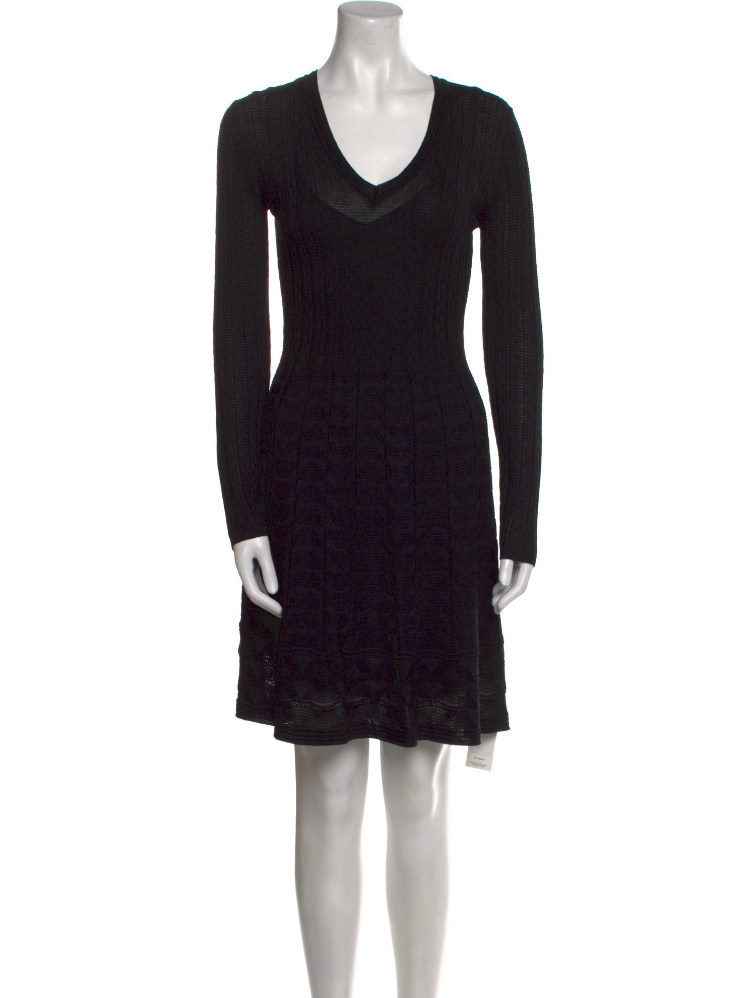 M Missoni Virgin Wool Mini Dress