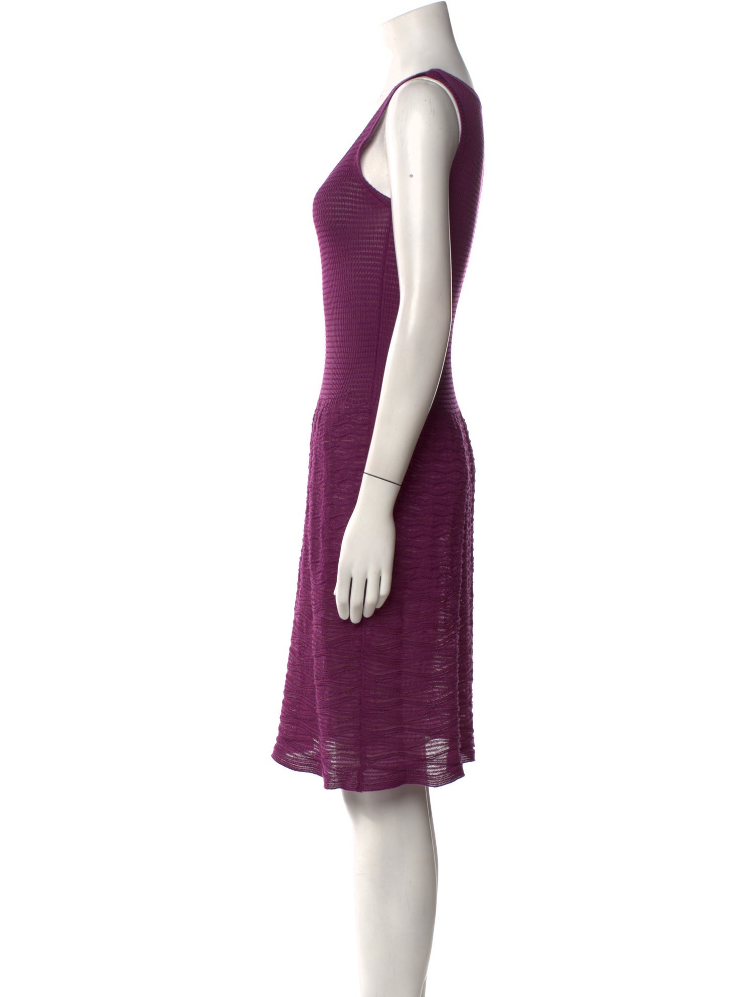 M Missoni Wool Knee-Length Dress