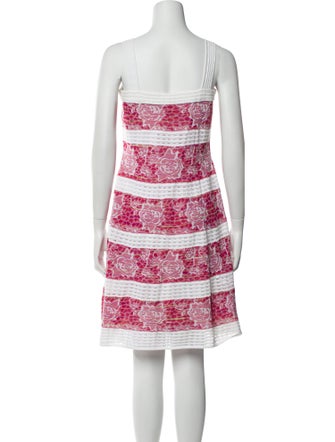 M Missoni Printed Mini Dress