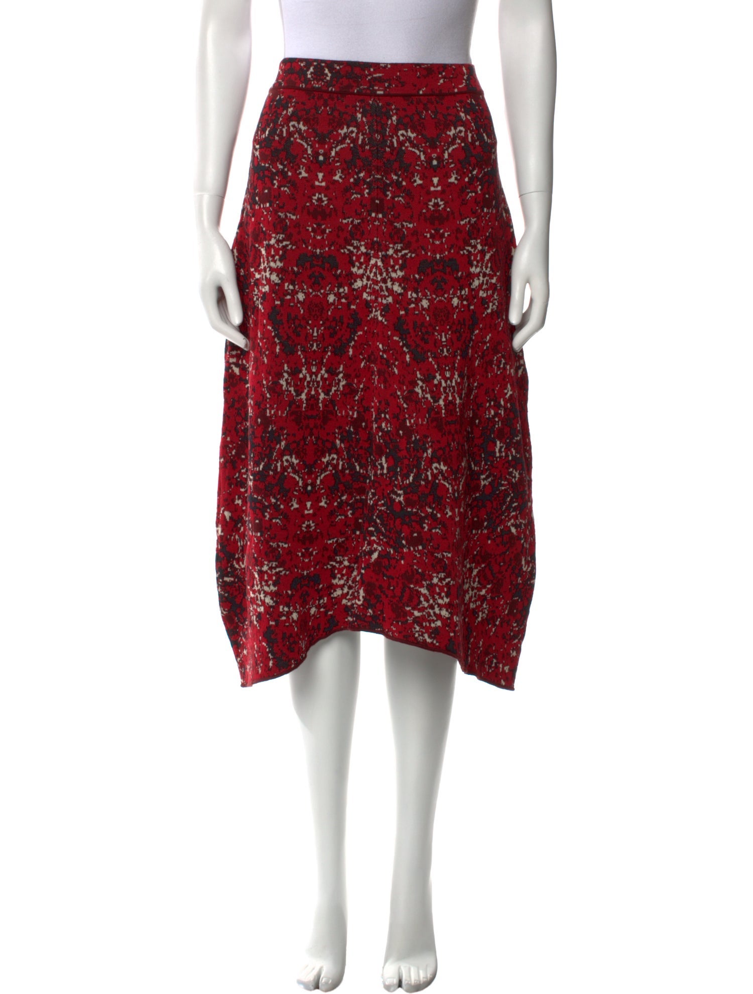 M Missoni Printed Midi Length Skirt