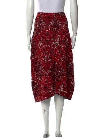 M Missoni Printed Midi Length Skirt