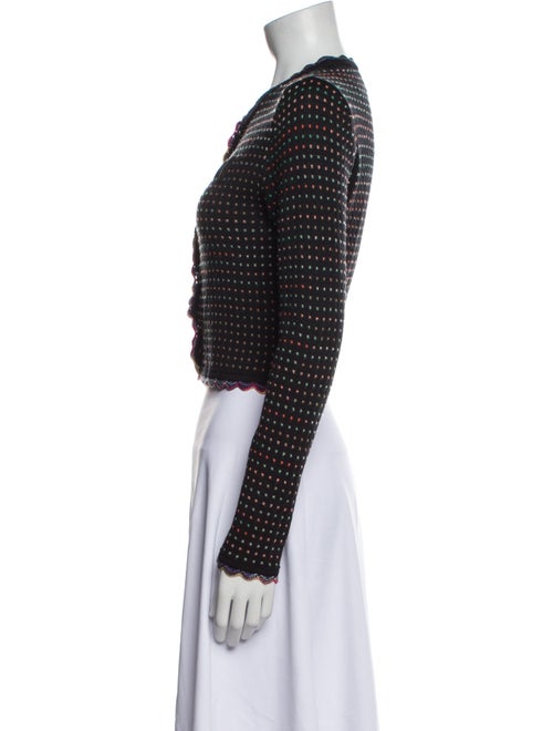 M Missoni Printed Crew Neck Sweater